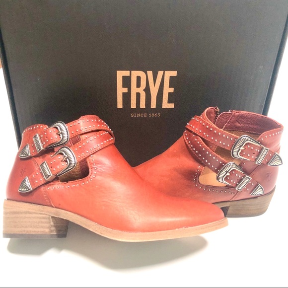 FRYE western ankle boots 5.5 M - Picture 1 of 10